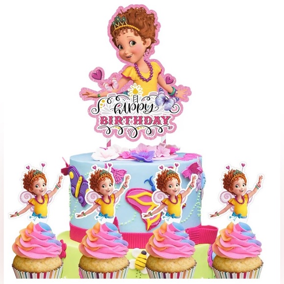 Party Supplies | New Fancy Nancy Cake Topper Cupcake Toppers | Poshmark